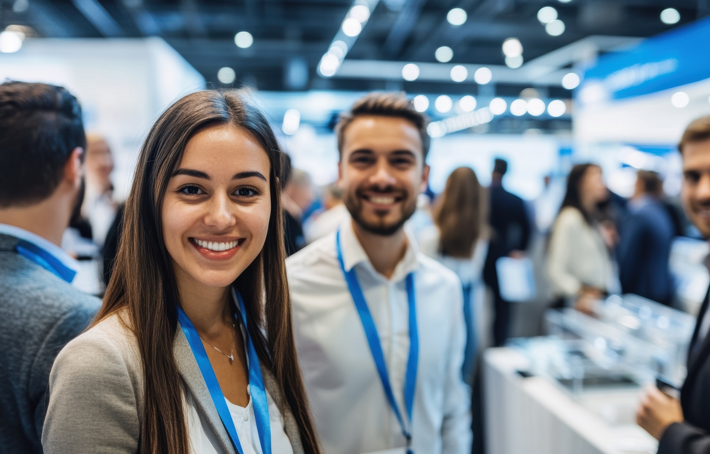 Photo of Trade Association Manager woman smiling at camera