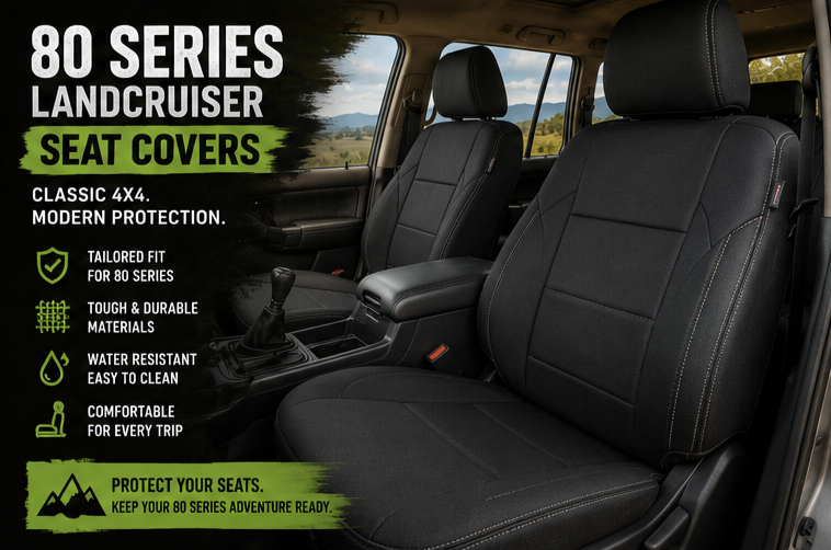 80 Series Seat Covers Waterproof and Easy-Clean Options