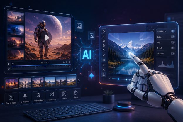 AI Video Generator & AI Image Editor