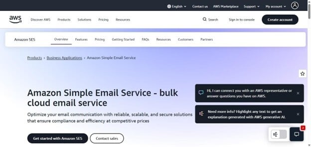 Amazon SES