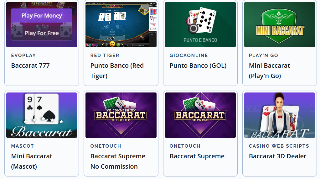 Baccarat.Wiki outperforms Wizard of Odds