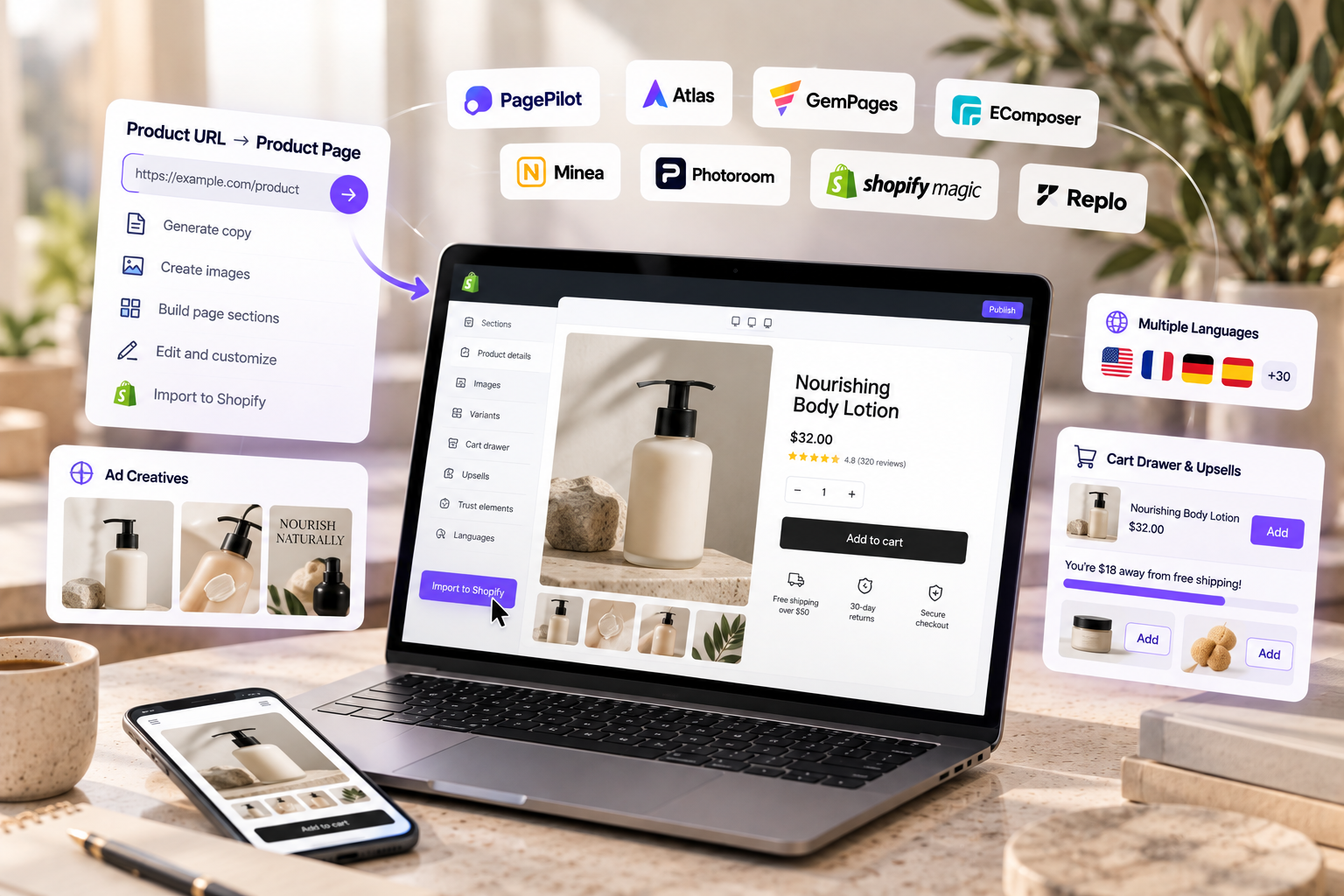 Creating Shopify Product Pages