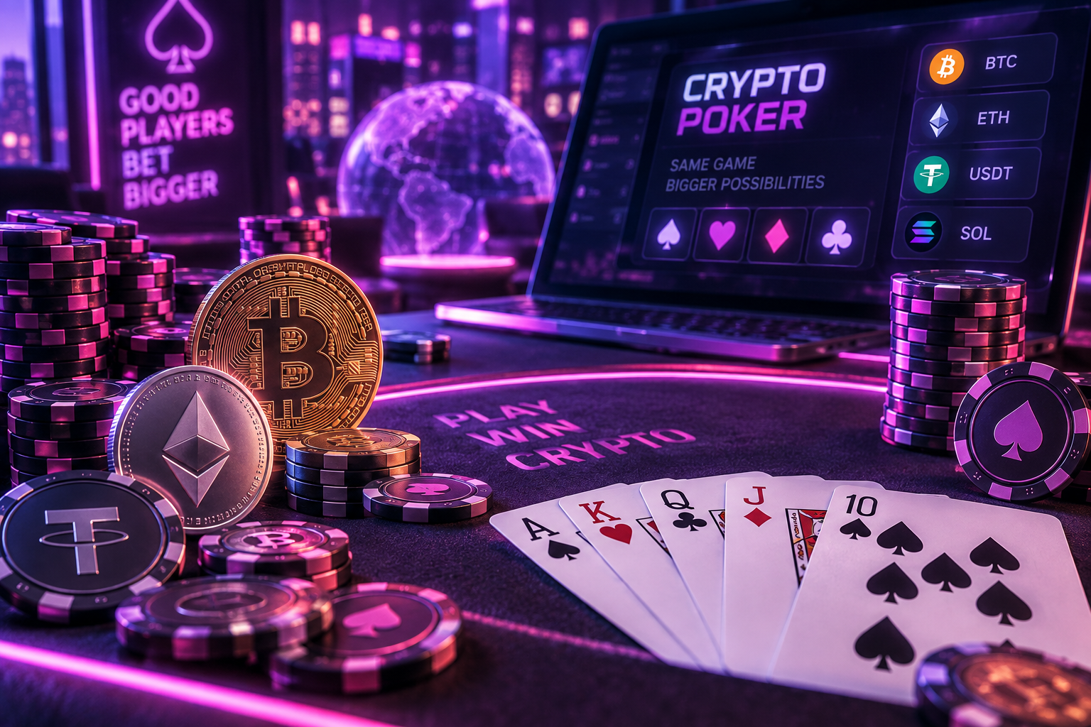 Crypto poker