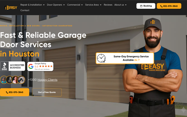 Easy Garage Door Repair Houston 