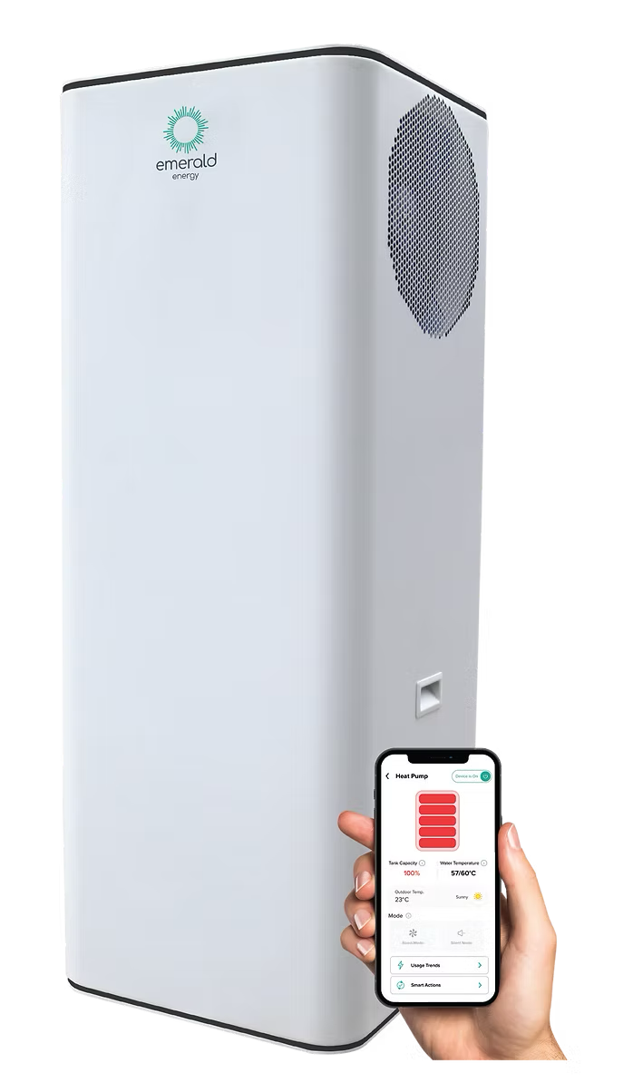 Emerald Planet Heat Pump with tech