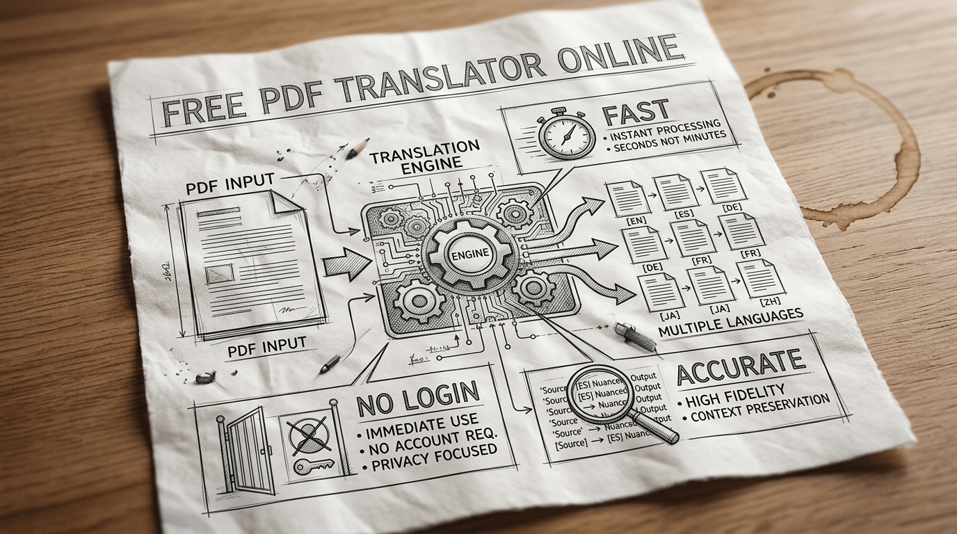Free PDF Translator Online