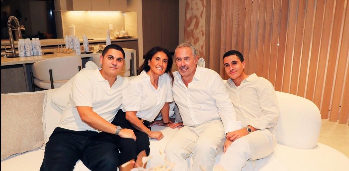 From left: Jordan Ohayon, Patricia Ohayon, St&eacute;phane, and Jonas Ohayon Photo credit: courtesy of the Ohayon family