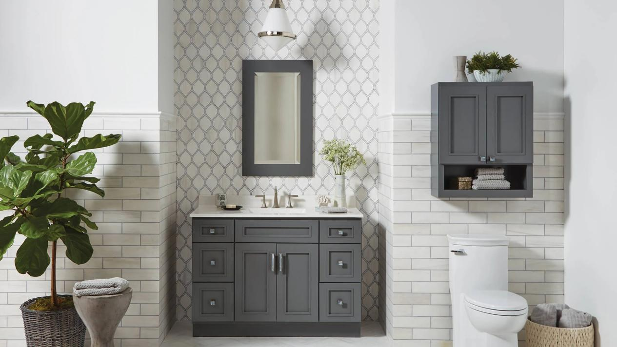 Gray Vanities