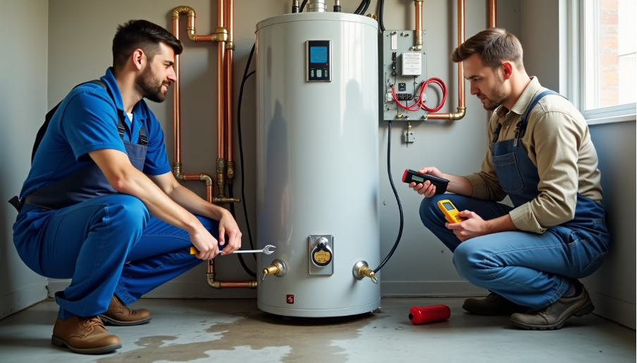 Your Hot Water System Failed? Expert Guide: Plumber or Electrician? [2025]