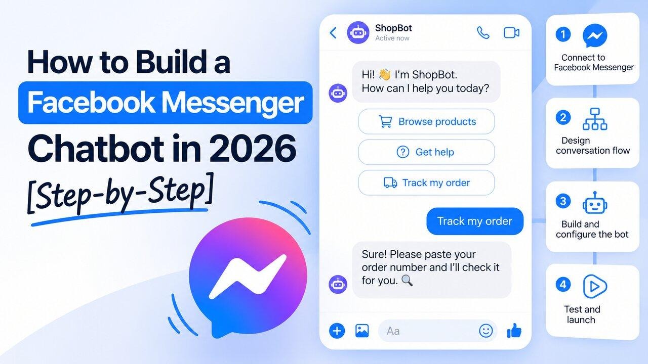 How to Build a Facebook Messenger Chatbot in 2026