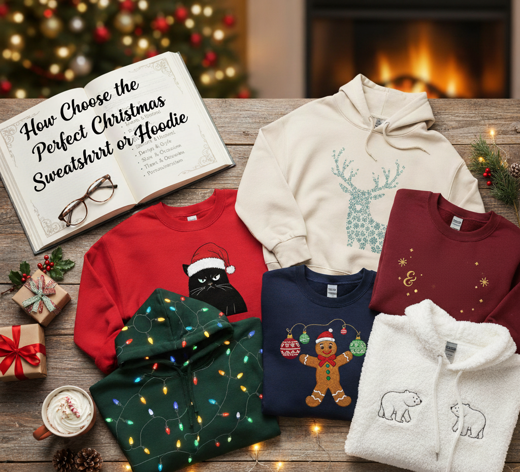 How to Choose the Perfect Christmas Sweatshirt or Hoodie