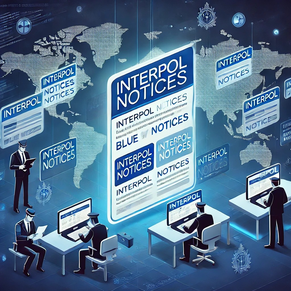 Interpol Blue Notices