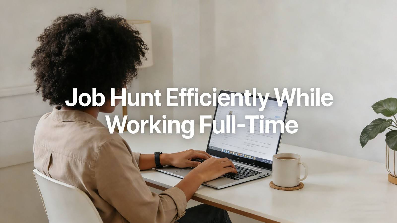 Job Hunt Efficiently While Working Full-Time