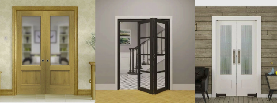 Consider Space and Functionality choosing interior doors