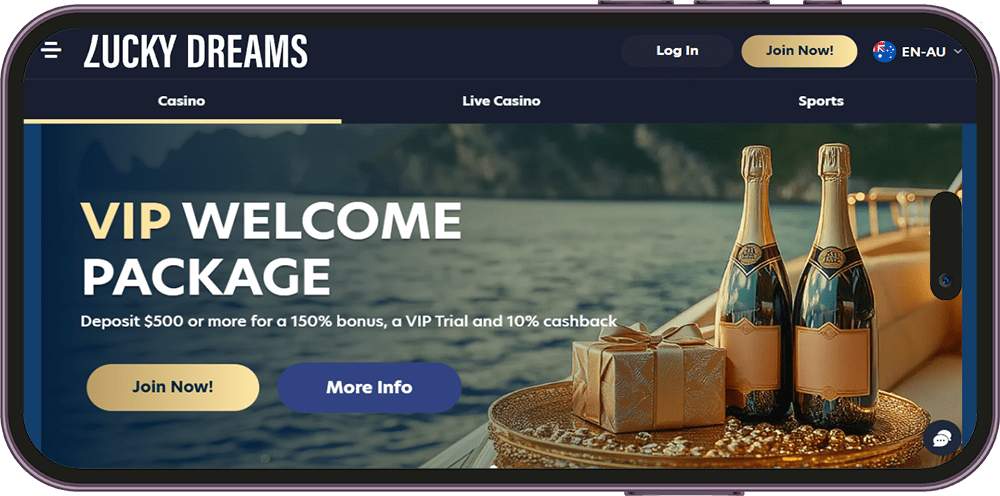 LuckyDreams page
