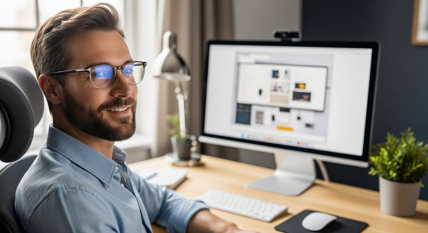 Man in Glasses