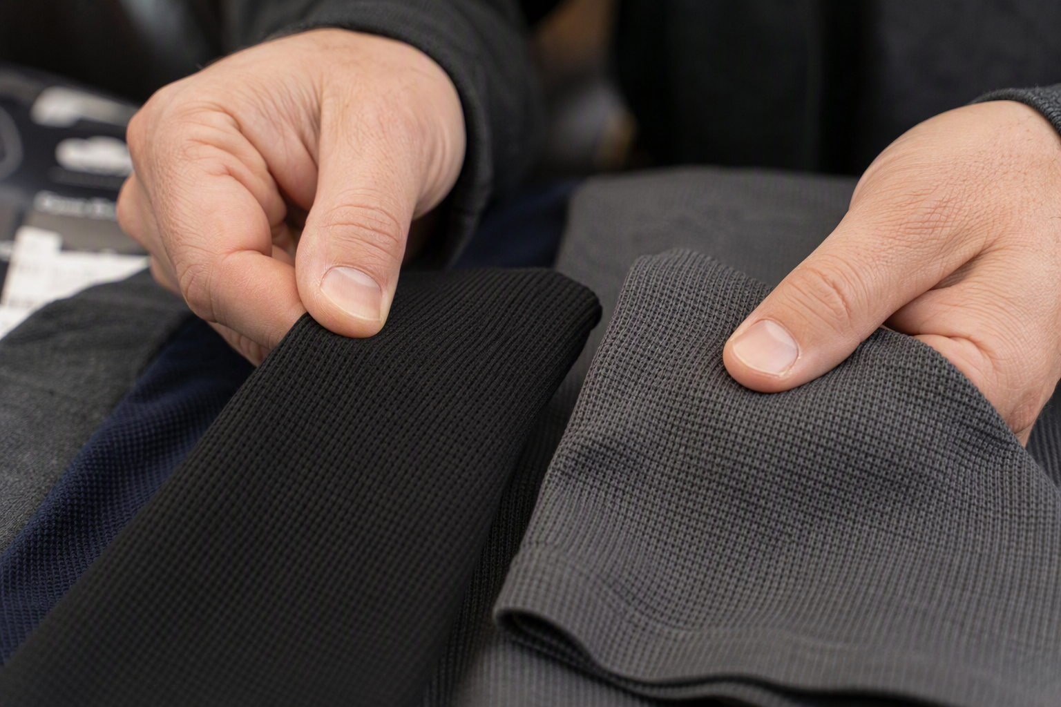 Men&rsquo;s thermals fabric