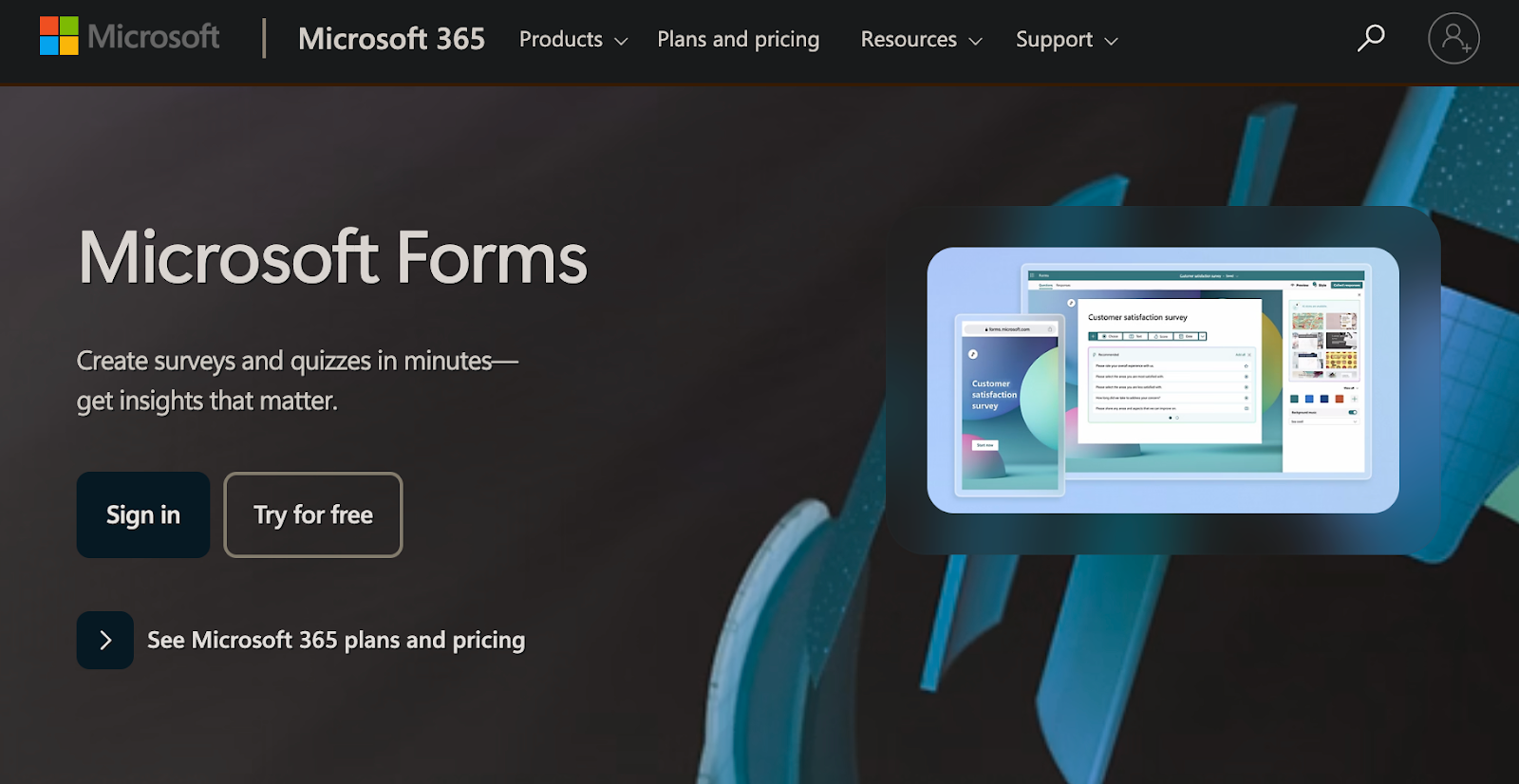 Microsoft Forms
