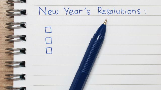 New year resolutions