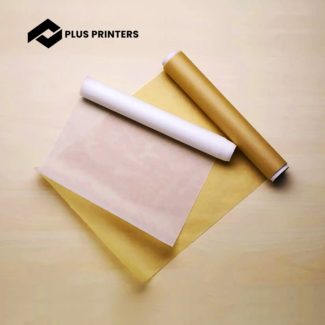 Plus printers Wax paper
