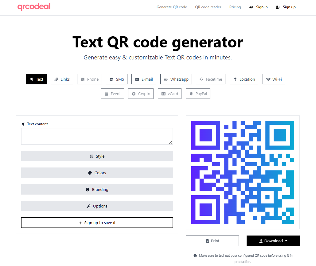 QRcoDeal