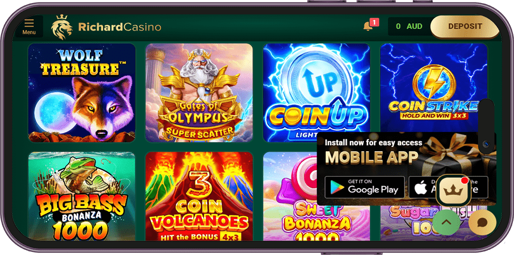 Richard Casino page