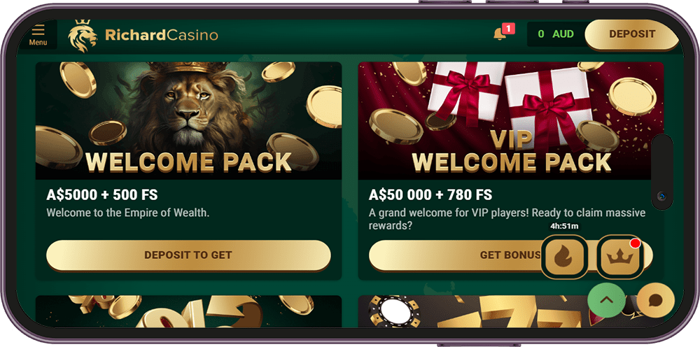 Richard Casino page
