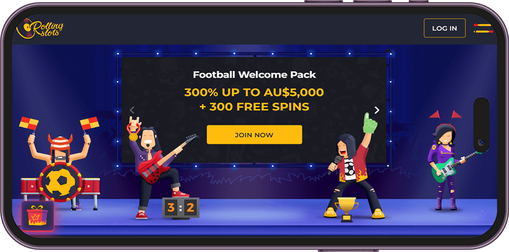 Rolling Slot Banner