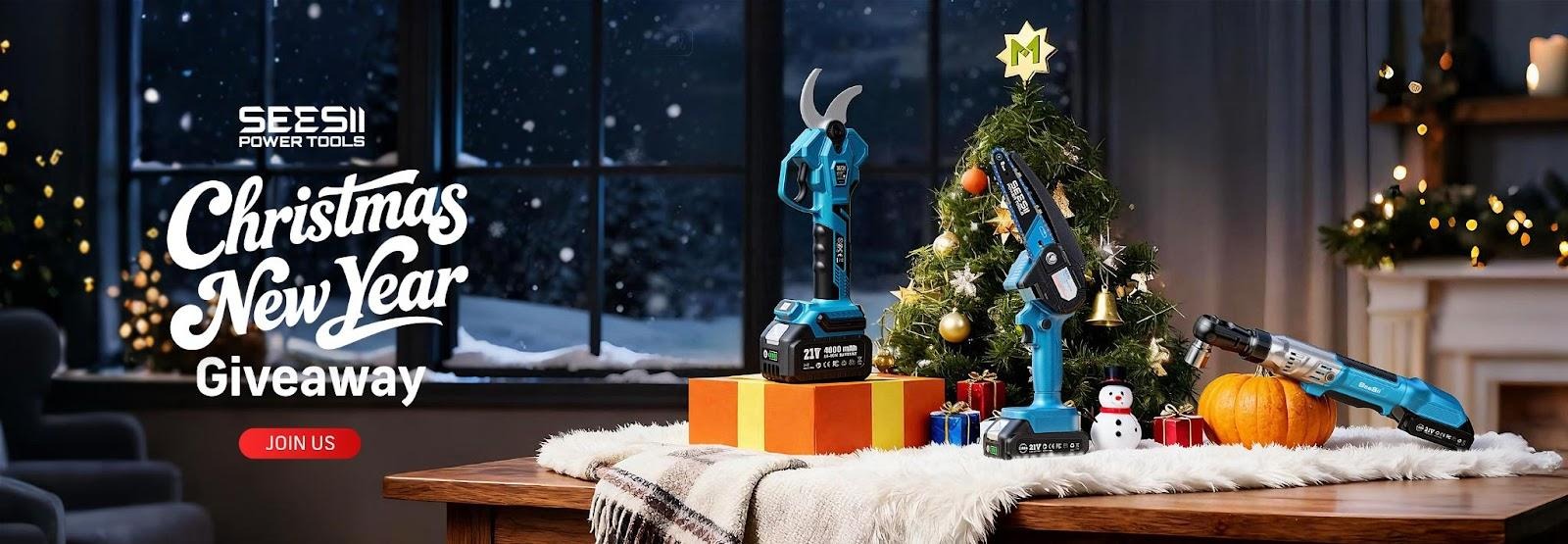 SEESII Mini Chainsaw Christmas Giveaway!