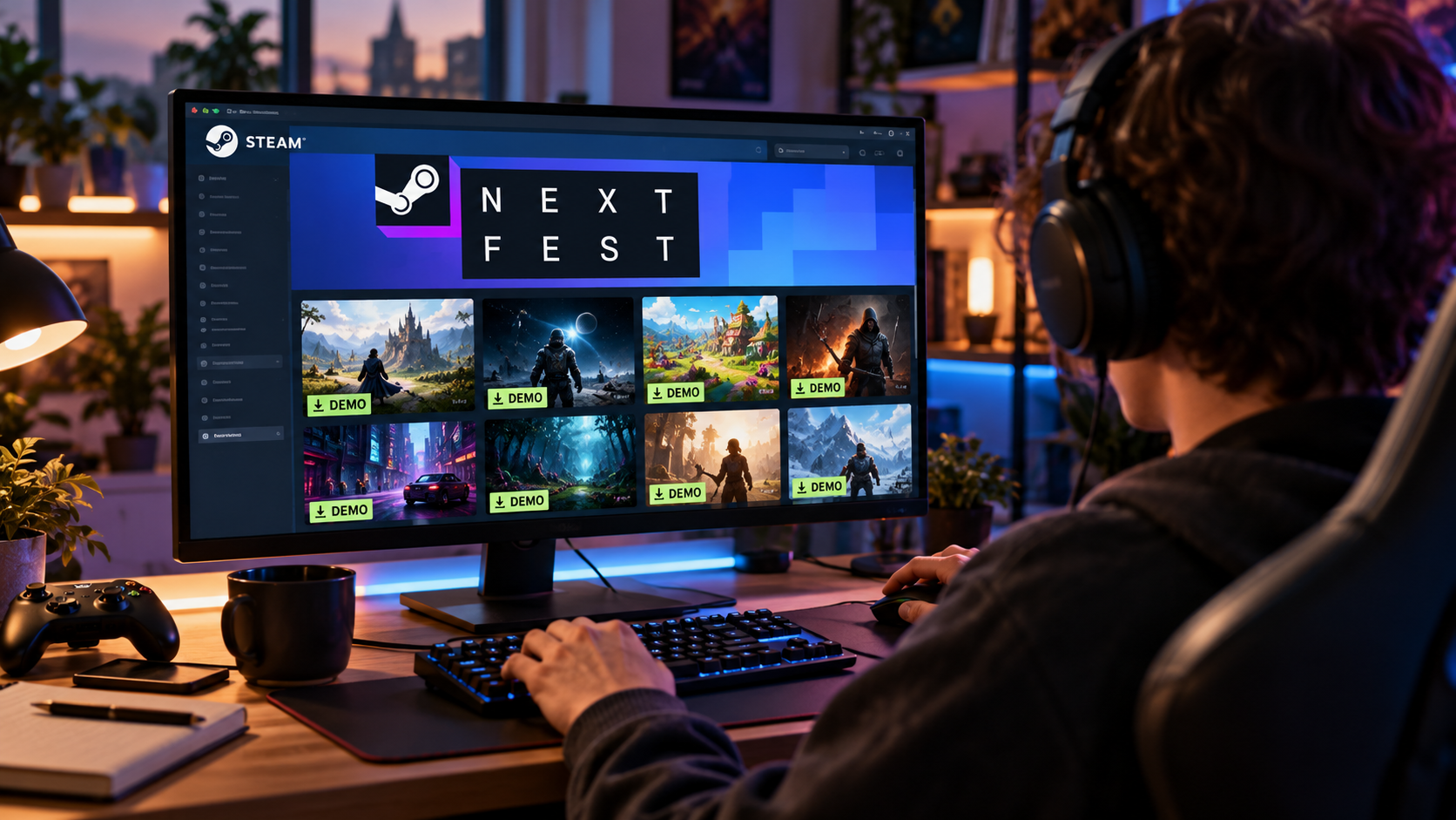 Steam Next Fest Now Draws Over 3,500 Demos