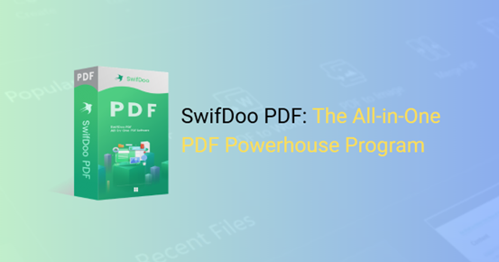 Swifdoo PDF Editor