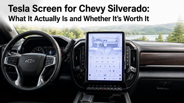 Tesla Screen for Chevy Silverado
