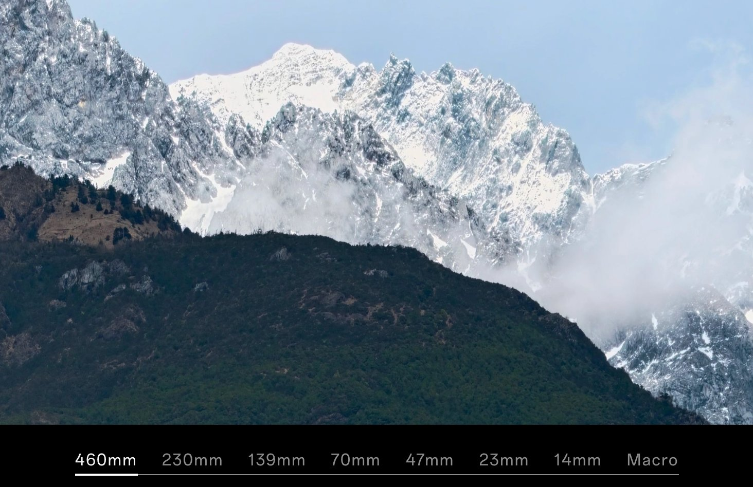 The Eight-Focal-Length System