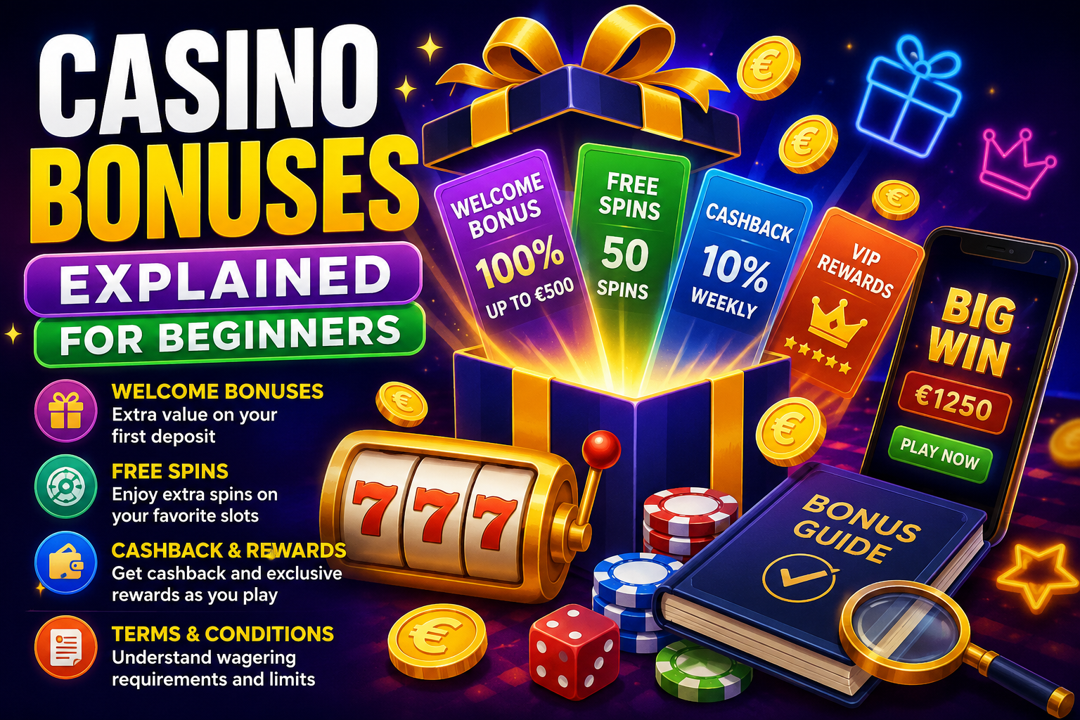 The Ultimate Guide Casino Bonuses Explained for Beginners