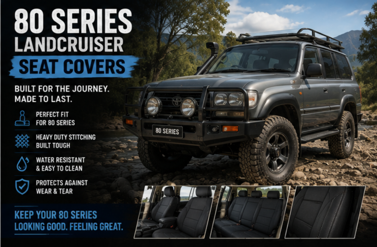 Why Choose 80 Series Seat Covers for Your LandCruiser