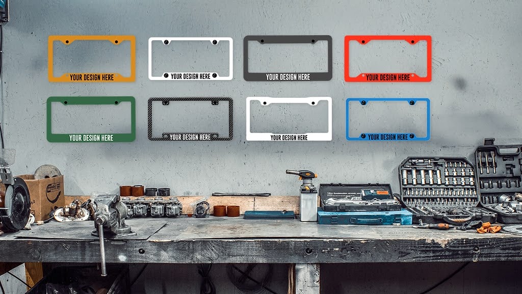Why Custom License Plate Frames Are More Than Decoration