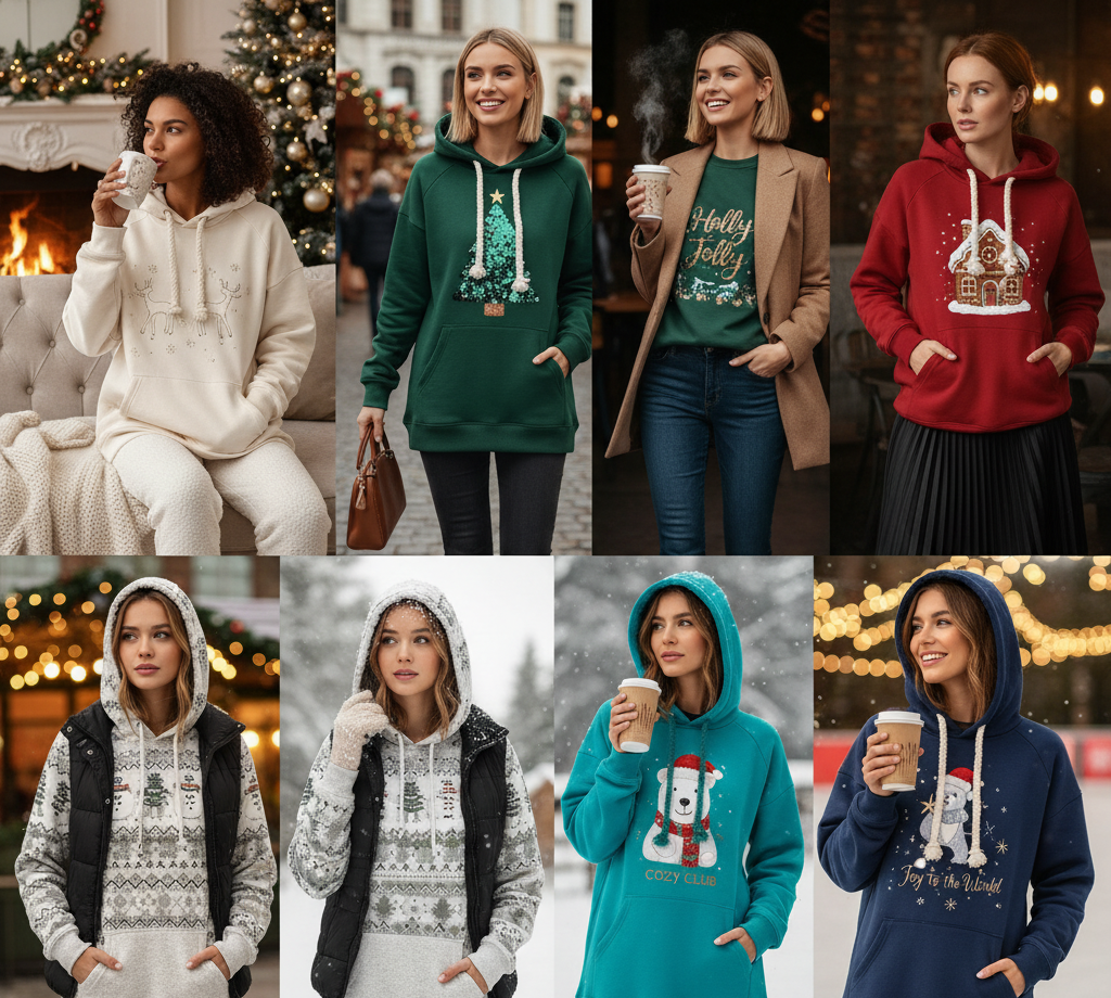 Women&rsquo;s Christmas Sweatshirts: Where Comfort Meets Creativity