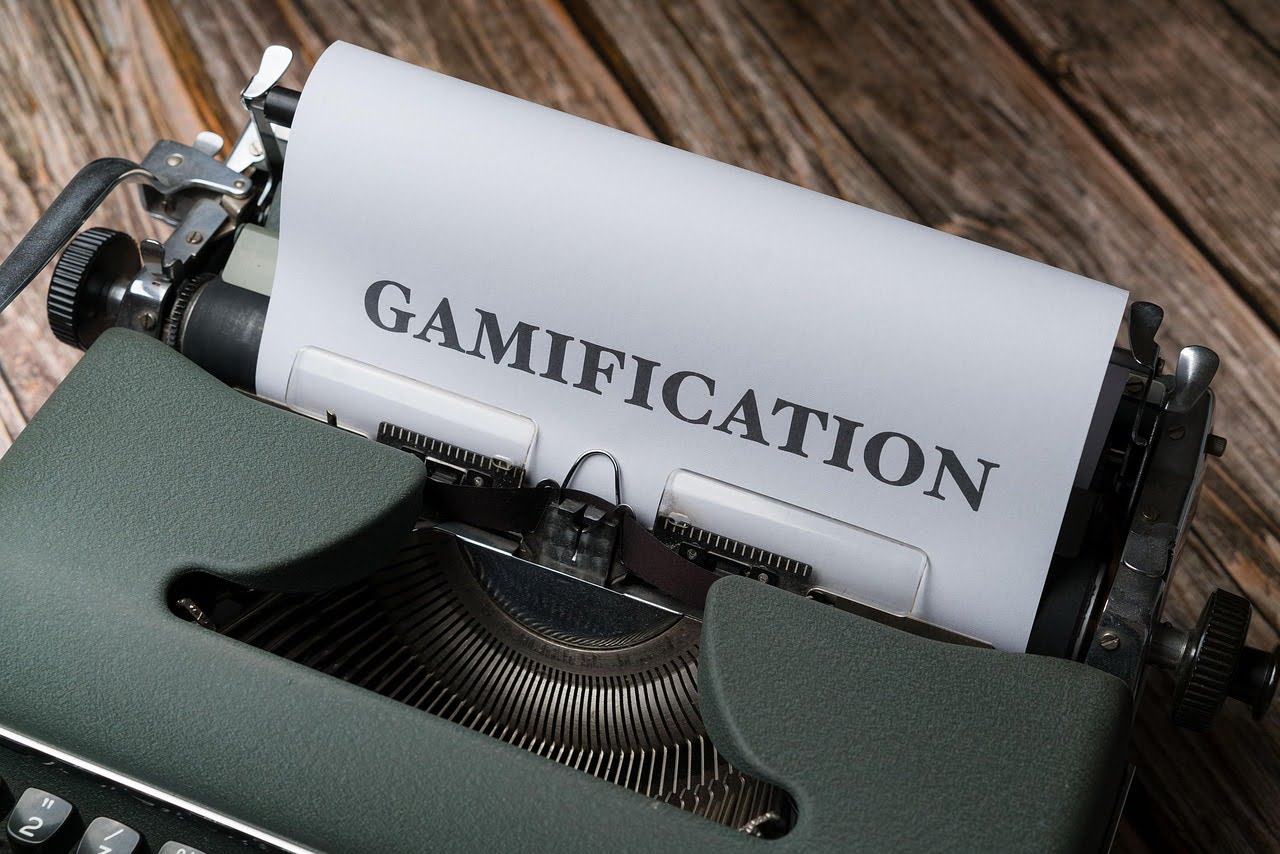 a paper on typrewriter wrote gamification
