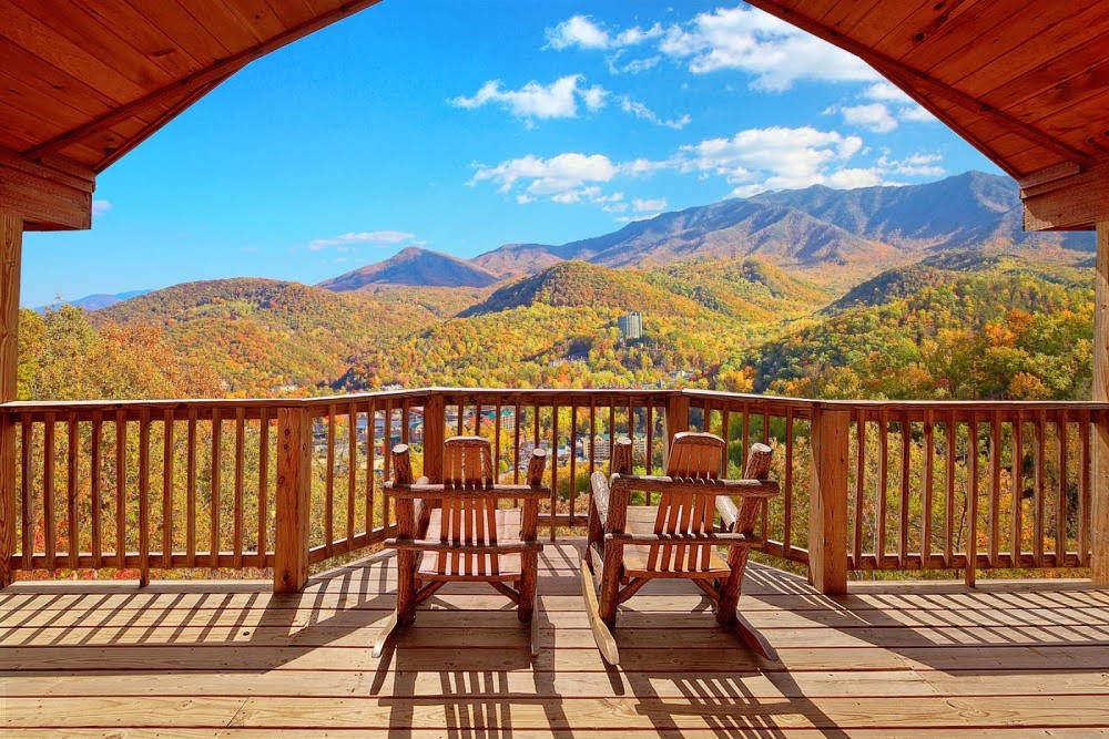 balcony with a view