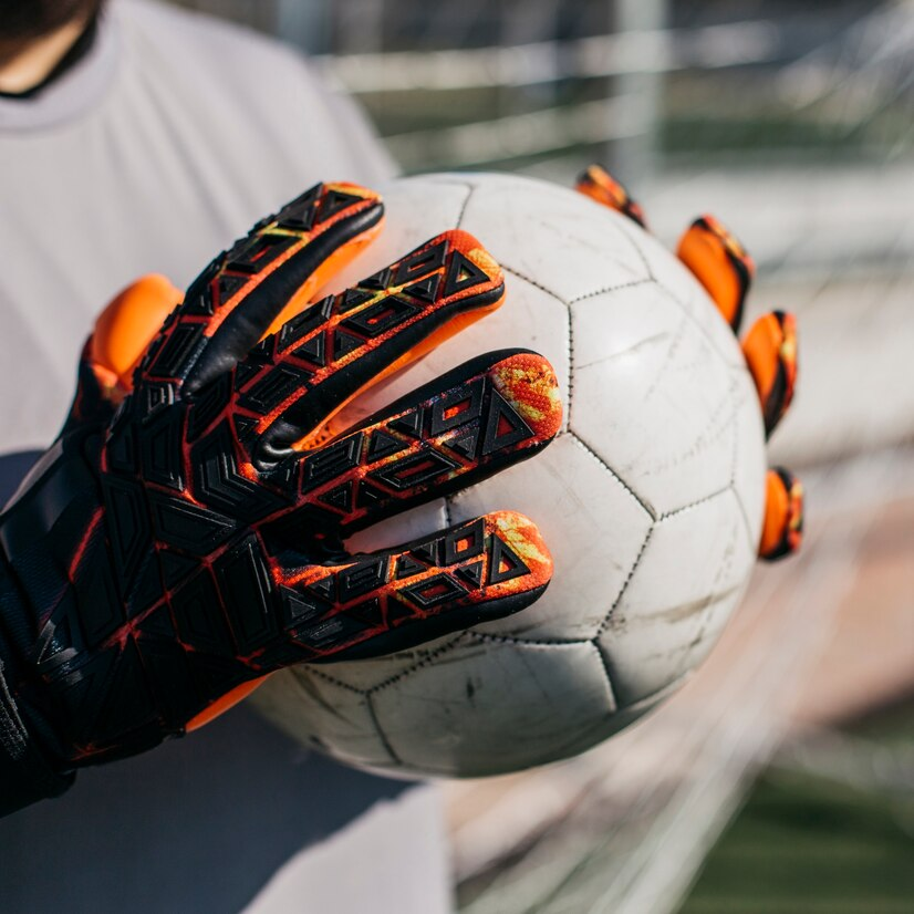 close up goal keeper
