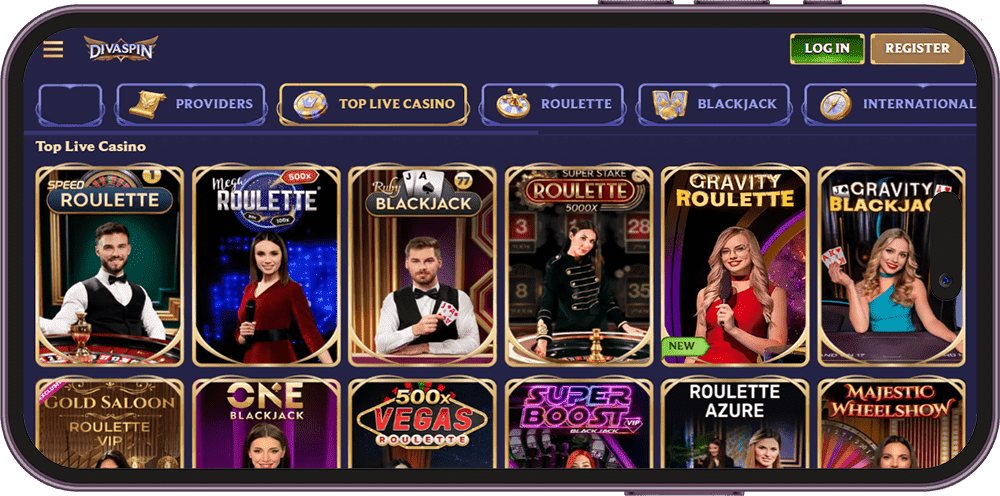 DivaSpin Banner