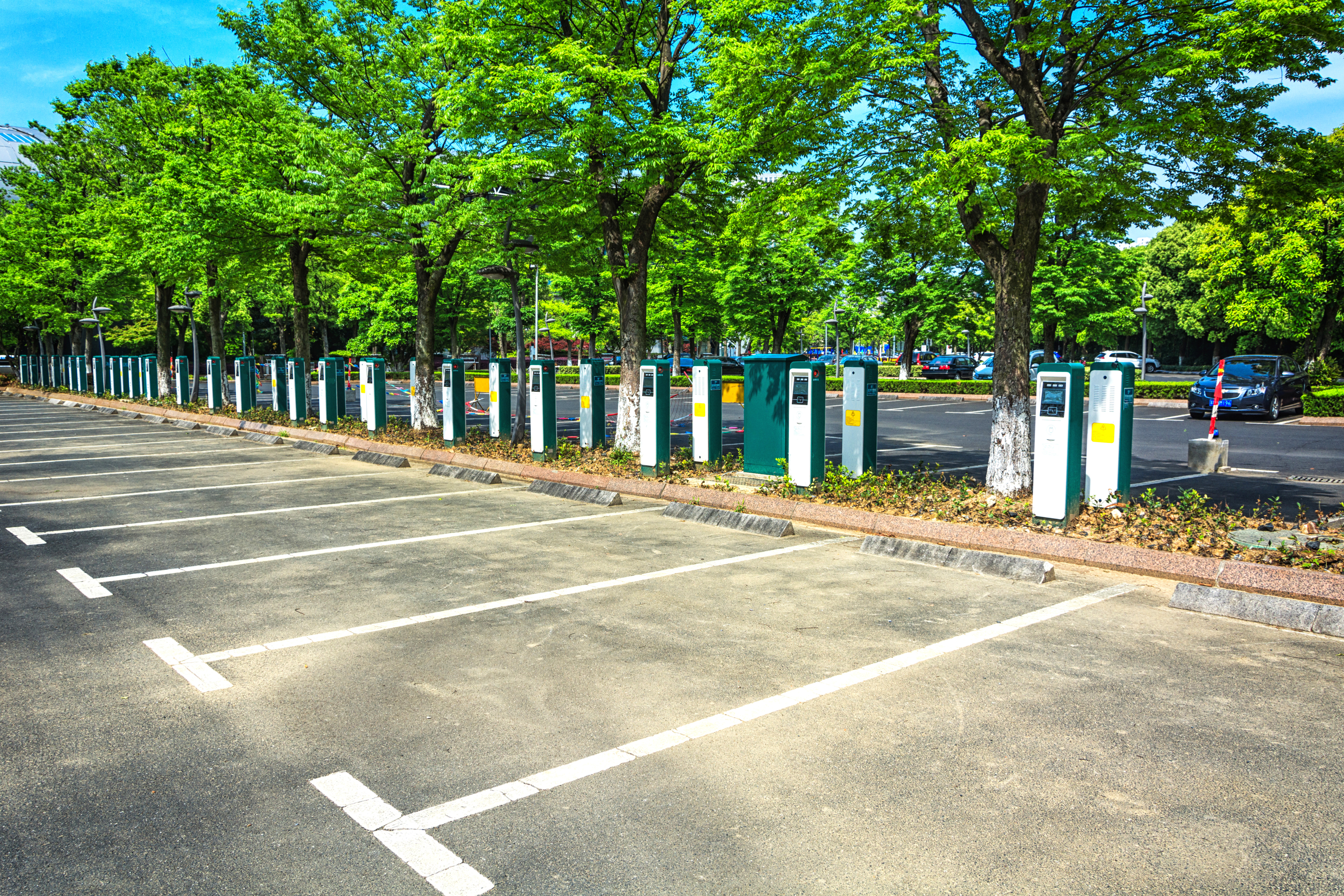 Electric vehicle parking