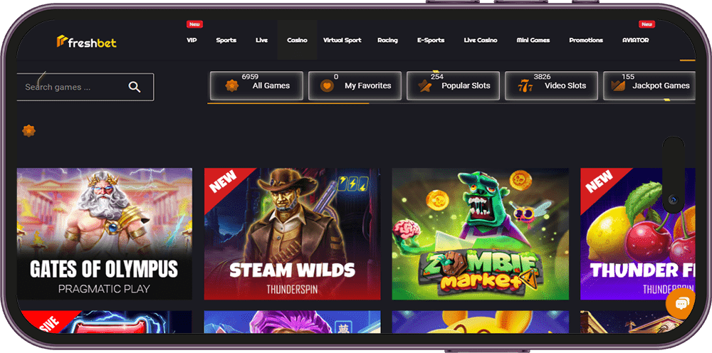 Freshbet banner