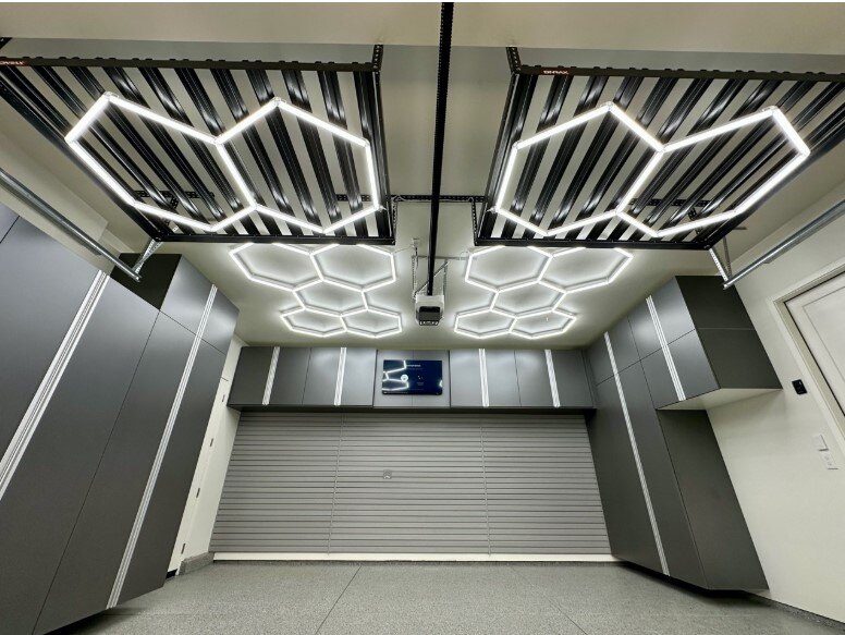 Hexagon Garage Lights