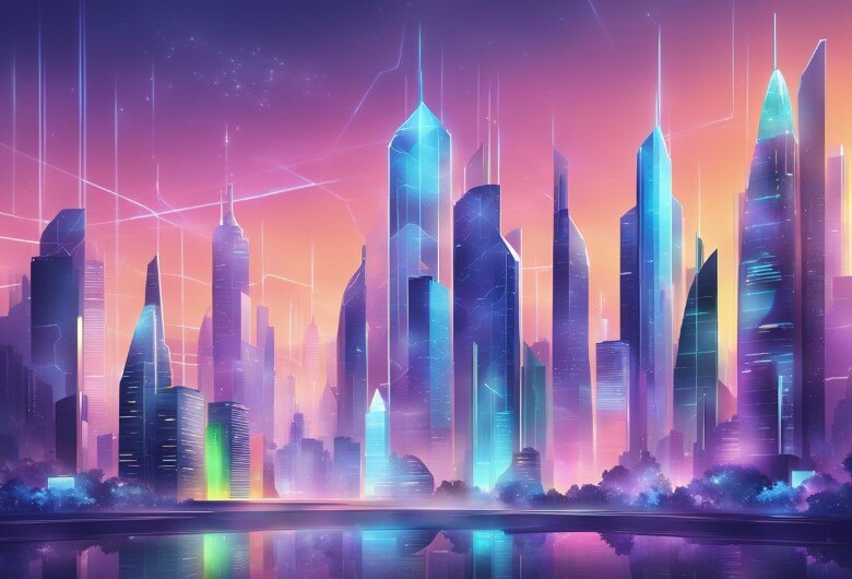 a picture of a city building 