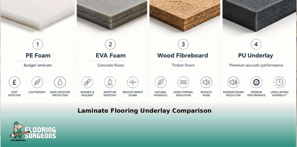 Laminate Underlay Options Compared