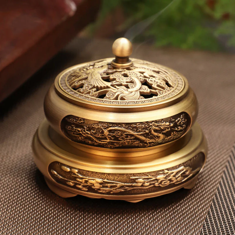 Horizontal incense burner
