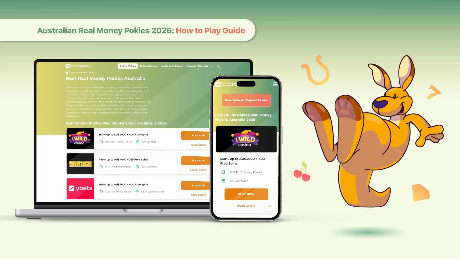 online real money pokies