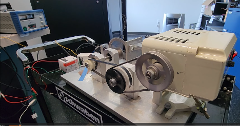 Developed model of simulated crank and cam