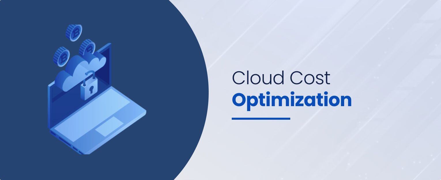 Computer and Cloud Illustration Cloud Cost Optimization